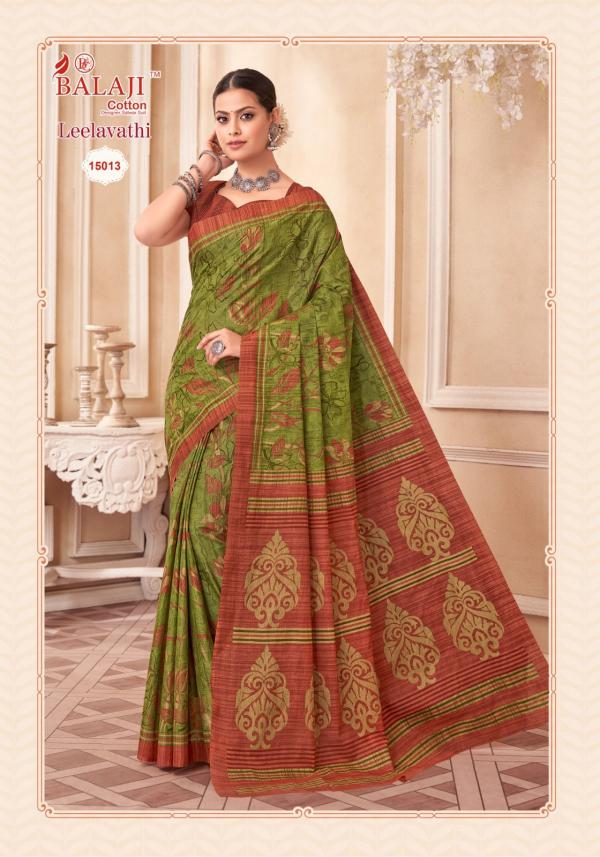 Balaji Leelavathi Vol-15 – Cotton Sarees